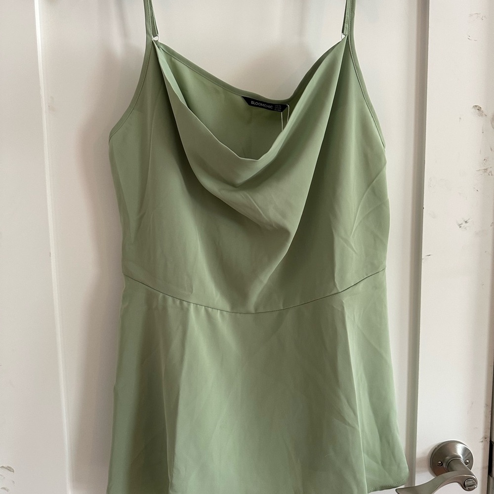 BloomChic Green Camisole Top